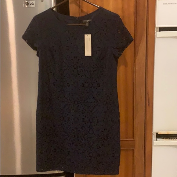 Banana Republic Dresses & Skirts - NWT Banana Republic Navy Blue lace dress